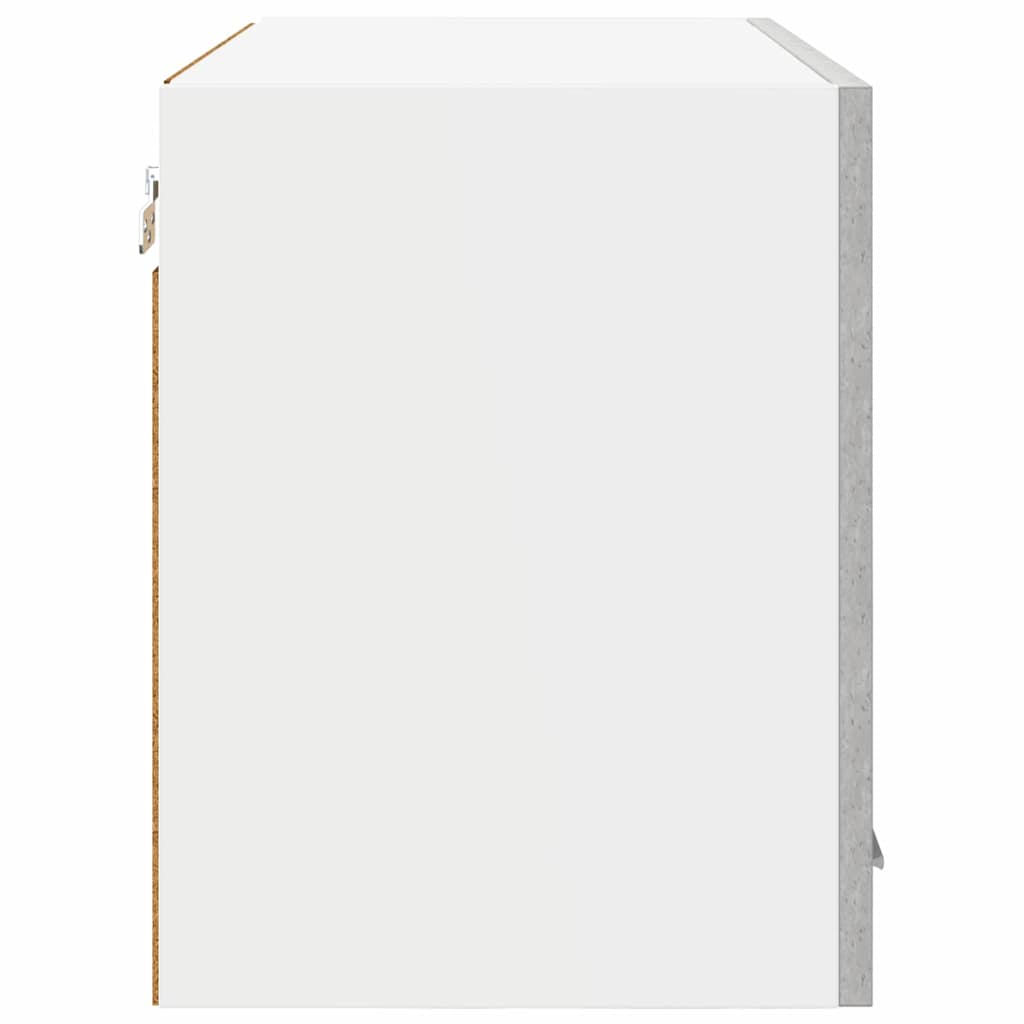 Hanging Cabinet 2 pcs Concrete Grey 60 x 31 x 40 cm Particleboard
