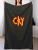 Classic T-Shirt Throw Blanket Decoratives Warm For Winter Shaggy Flannel Blankets