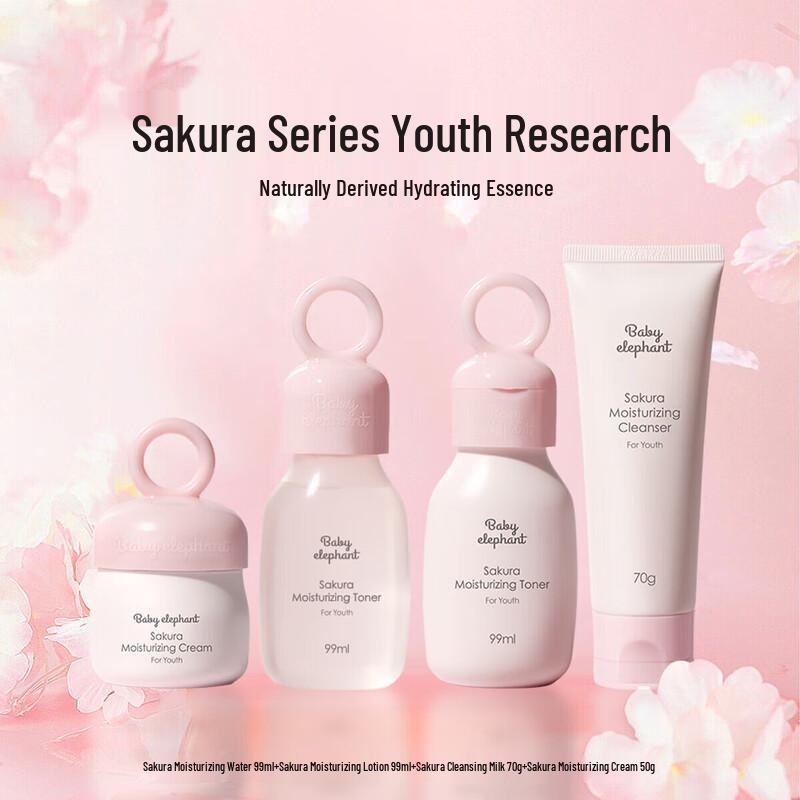 

Red Elephant Cherry Blossom Skincare 4-Piece Set