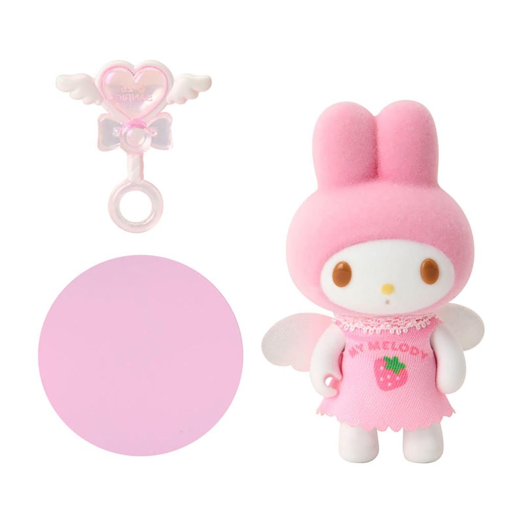 Sanrio Vločkovaná panenka Angel Friends My Melody 396648 (Pitatto Mini)