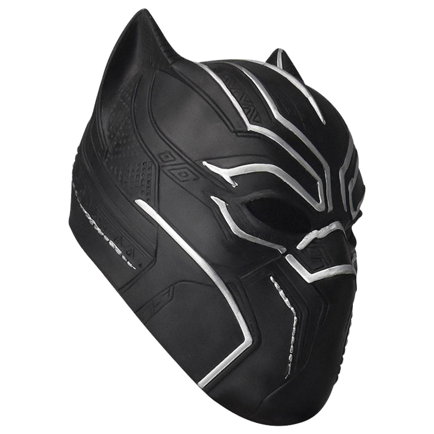Black Panther Latex Mask & Gloves - Halloween Costume Props
