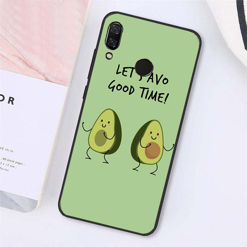 Ovoce avokádo jídlo Pouzdro na telefon Xiaomi Redmi8 4X 6A S2 Go Redmi 5 5Plus Note8 Note5 7 Note8Pro