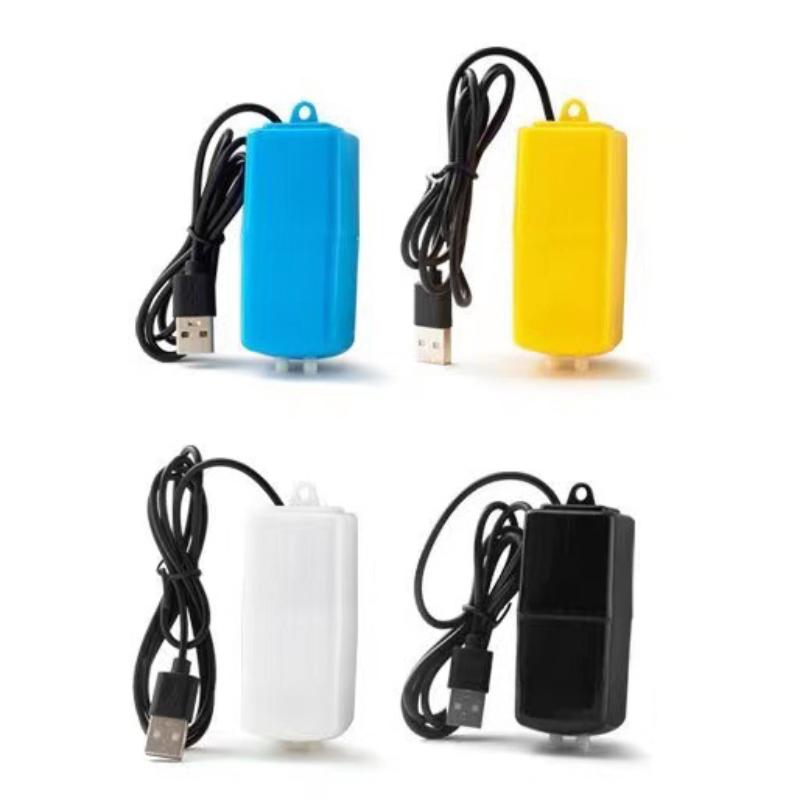 Mini Aquarium Air Pump Kit Oxygen Pump With Check Valve Air Stone Usb Aquarium Filter Fishing Tank Tube Aquatic Accessories