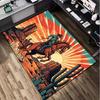 1Pc Cowboy Print Rug - home decoration Carpet For Living Room Bedroom Flooring Computer Chair Area Rug