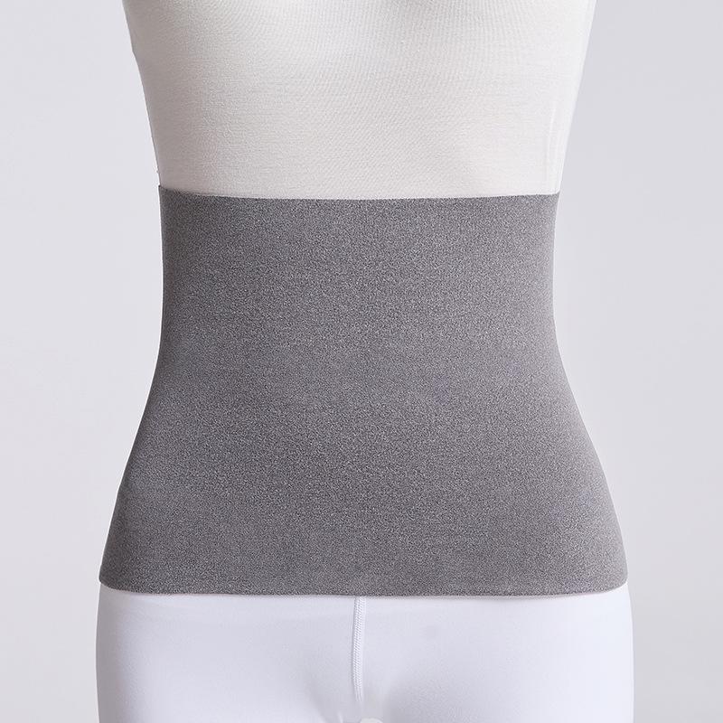

Rongde Mugwort Waist Support Belt: Unisex, All-Season, Thin Style for Stomach and Abdomen Warmth and Protection. Double Extra Large