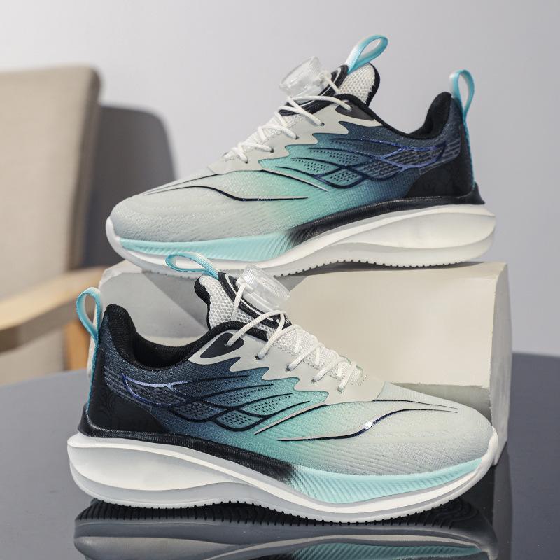 Children's Shoes Boys' Casual Sports Shoes Spring New Breathable Red Rabbit Running Shoes Girls Middle School Children and Primary School Students