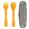 CANPOL 74/019 Children's cutlery set in a yellow case