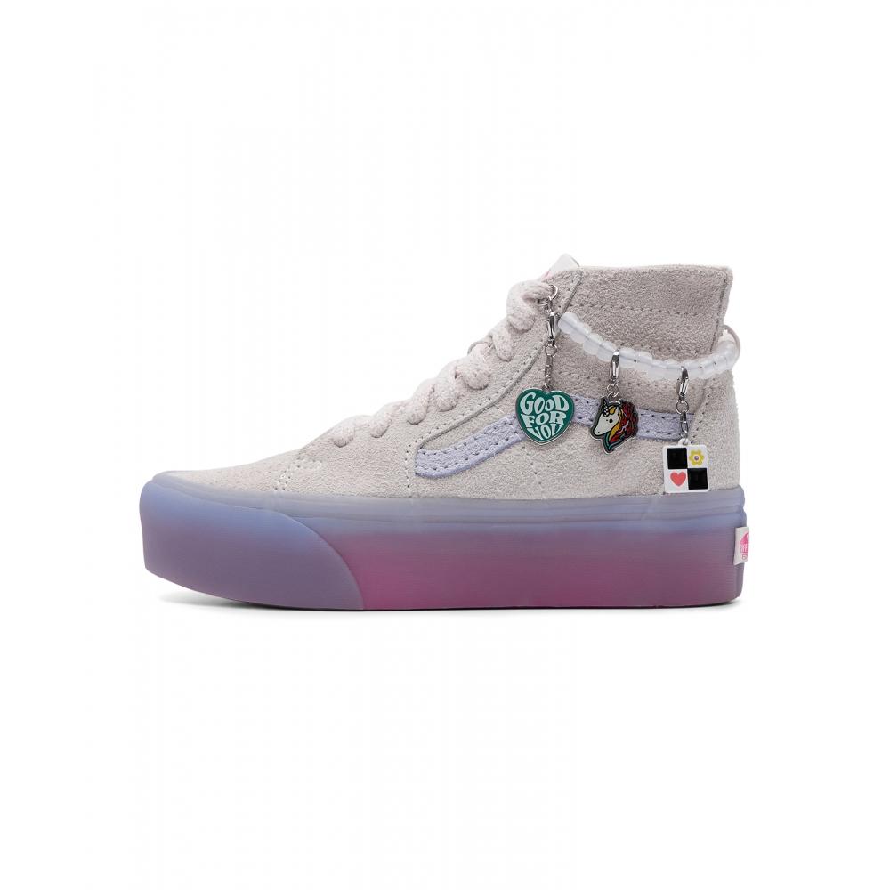 

Vans Vans Irene — хорошие скейты с высокой конической формой Stackform multi VN0A7Q5PBMB1 SK8 Hi Tapered Stackform IRENEISGOOD MULTI