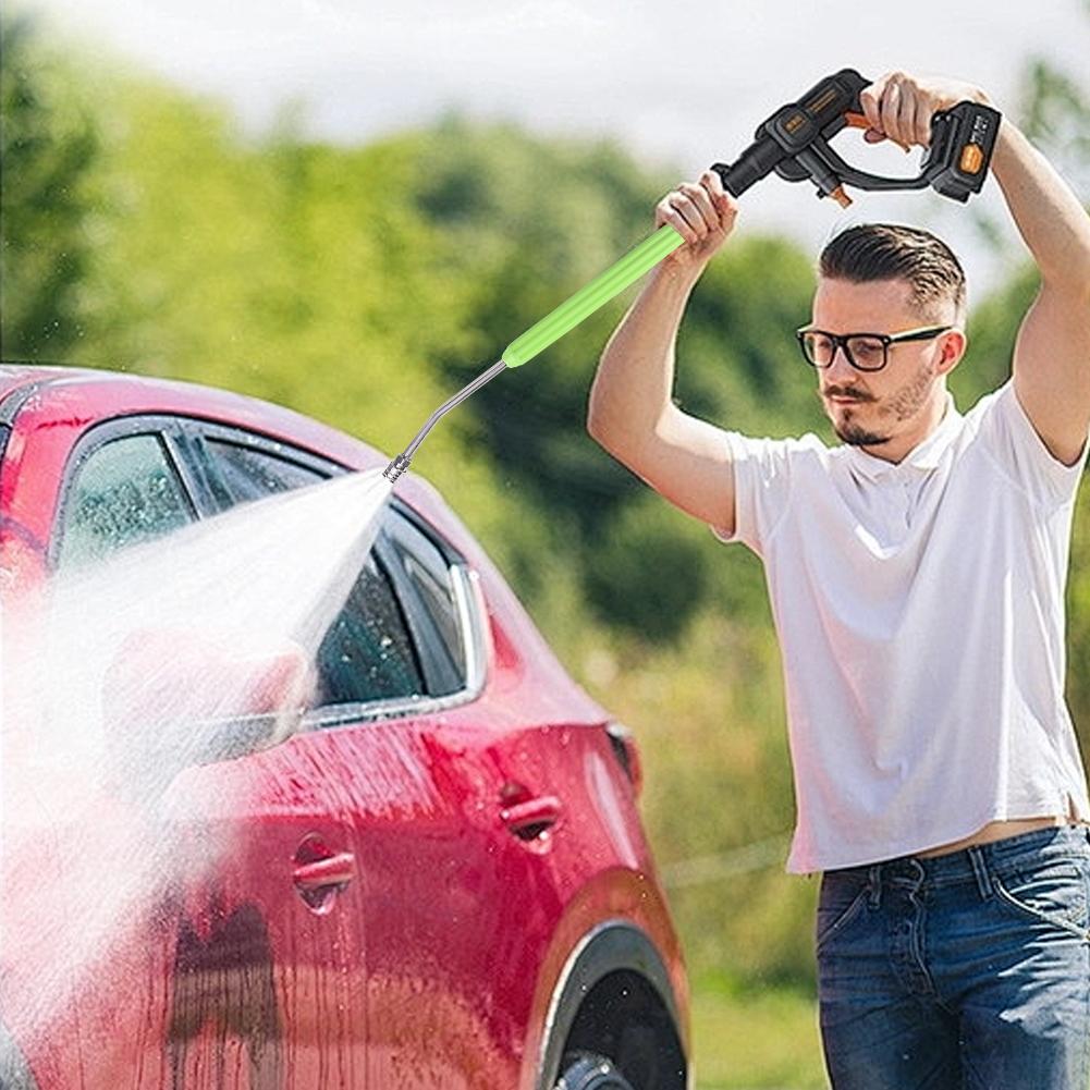 Car Wash Gun Extension Rod Stainless Steel Car Cleaning Wand Spear High Pressure Car Jet Washer Lance Nozzle for Pressure Washer