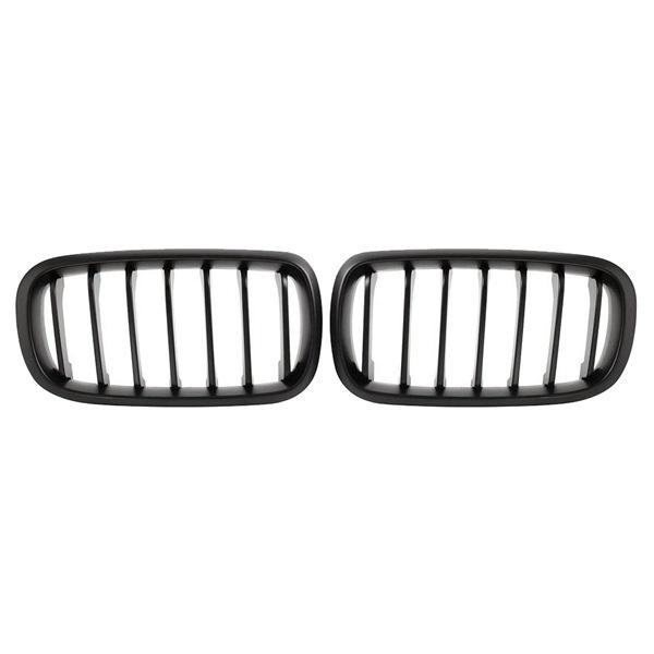 Kühlergrill vorne (1 Paar) für 14-18 BMW X5/X6 Modelle (Teilenummern: 51712334708, 51712334710)