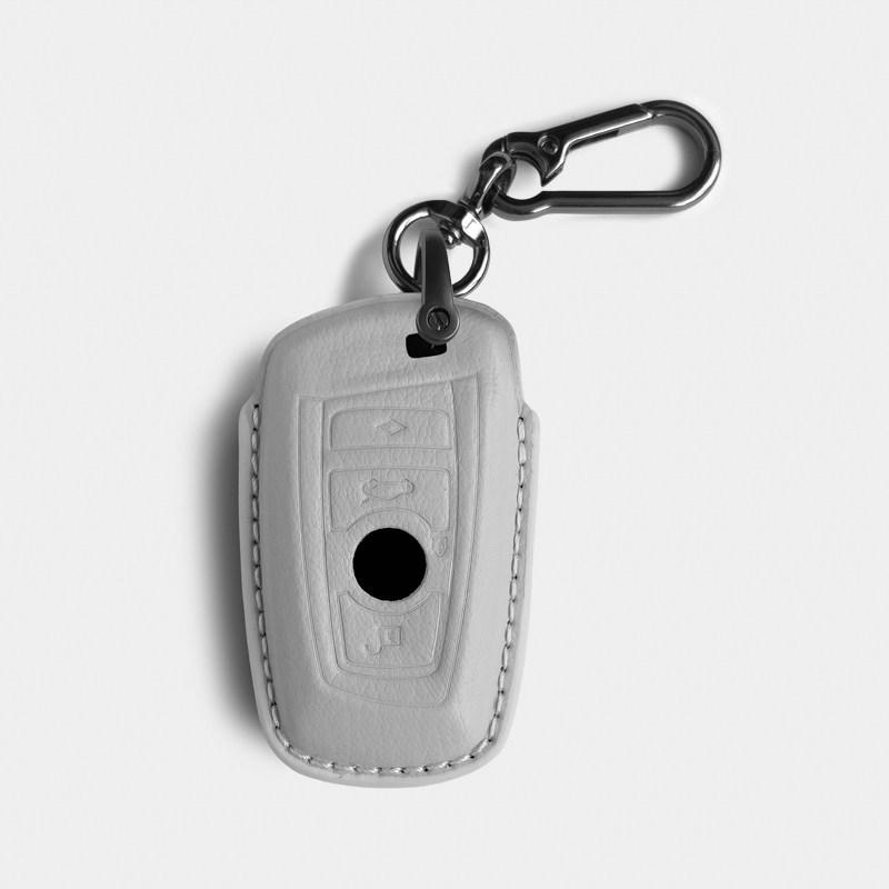 Originální kožené pouzdro na klíče pro starší modely BMW: Řada 3 GT, Řada 5, X1, X2, X3, X4, X5, X6