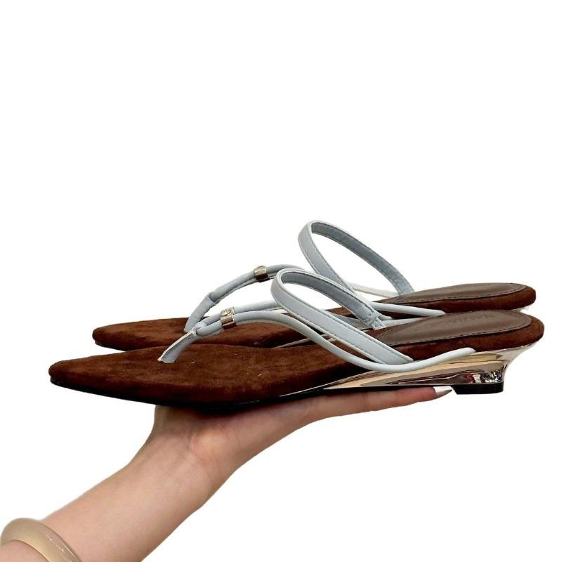 Sexy Pointed Toe Mule High Heels Women Slippers Fashion Slip on Slides Summer Party Sandals Claquette Femme Flip Flops Woman