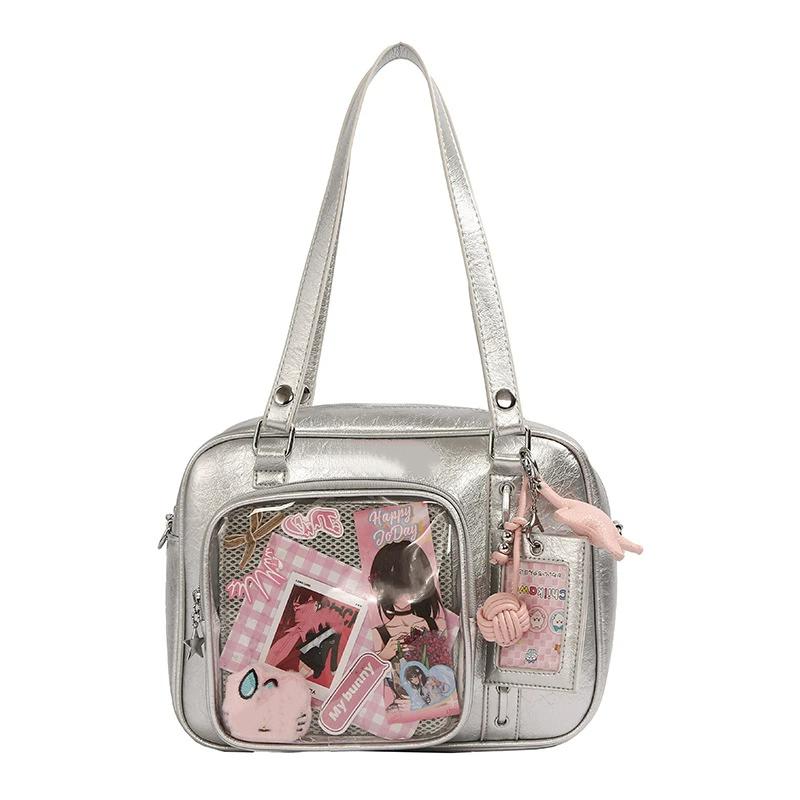 New Sweet and Cool Ita Bag Cute Kawaii Portable Shoulder Bag Comic Show Star Chasing Crossbody Bag Large Capacity Backpack
