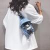 Women Canvas Waist Packs Sling Bag Cartoons Crossbody Bags Shoulder Chest Daily Picnic Canvas Messenger Pack 2020 Bolsa