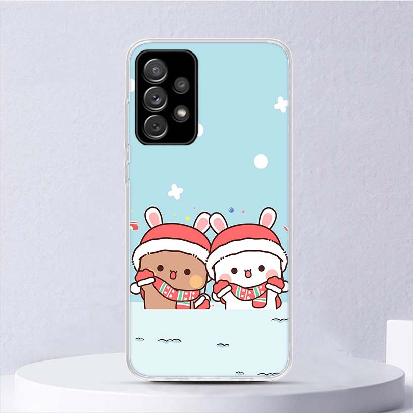 Bubu Dudu Cartoon Cute Soft Case For Samsung Galaxy A16 A15 A14 A13 A56 A55 A54 A53 Phone Cover A36 A35 A34 A33 A26 A25 A24 A23