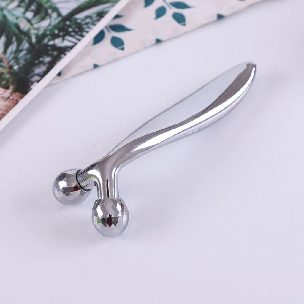 3D Roller Face Massager Y Shape 360 Rotate Thin Body Slimming Shaping Muscles Relaxation Wrinkle Remover Facial Massager Tools