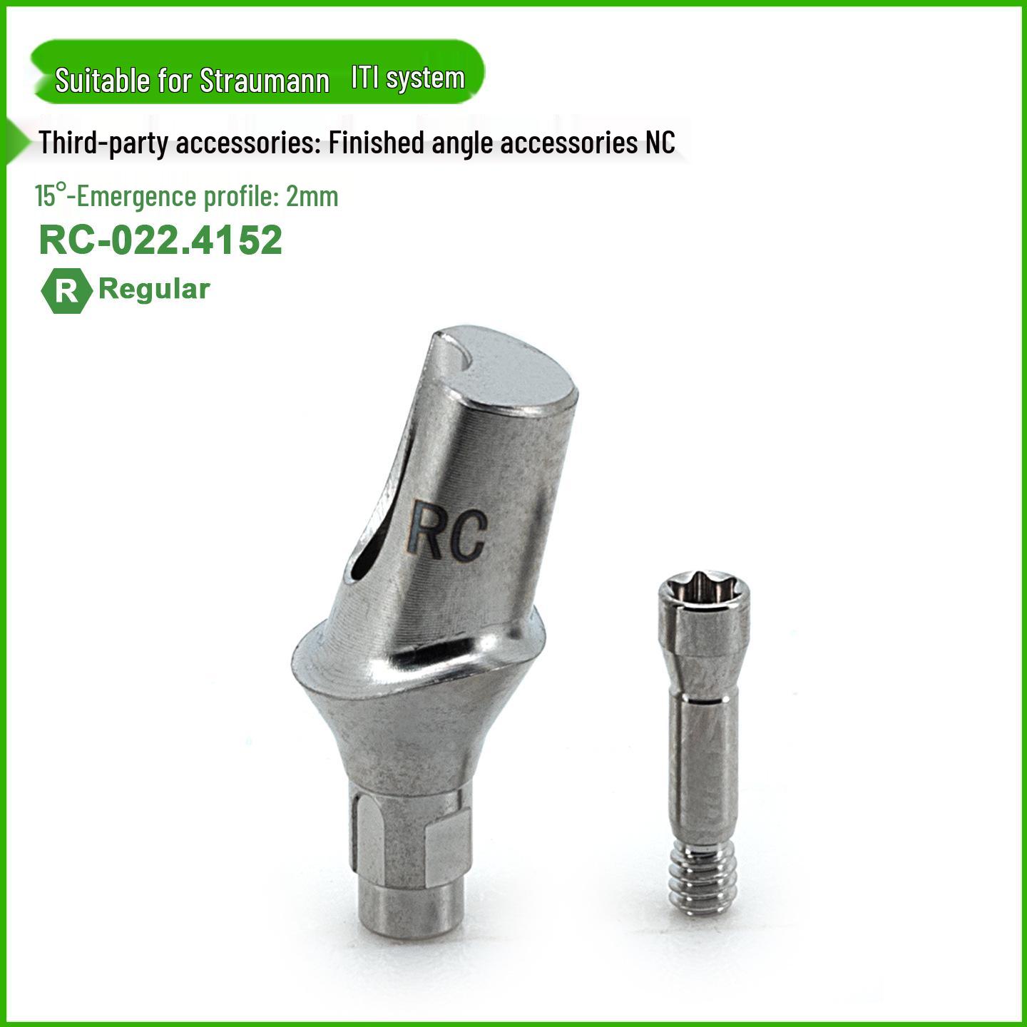 ITI Straumann Angle Base Dental Implant Abutment for Restoration