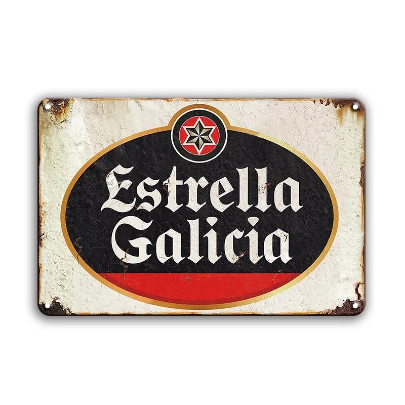 Retro Belgium Beer Brand Poster Vintage Sign Metal Sign Decorative Plaque for Room Bar Pub Man Cave Club Wall Decoration