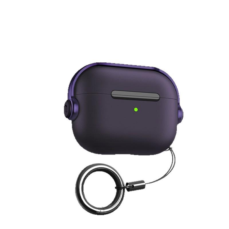 Variable Bracket Earphone Protective Case Is Suitable for Airpods 4th Generation Without Falling Off the Cover Apple Wireless Bluetooth Pro3 Matte