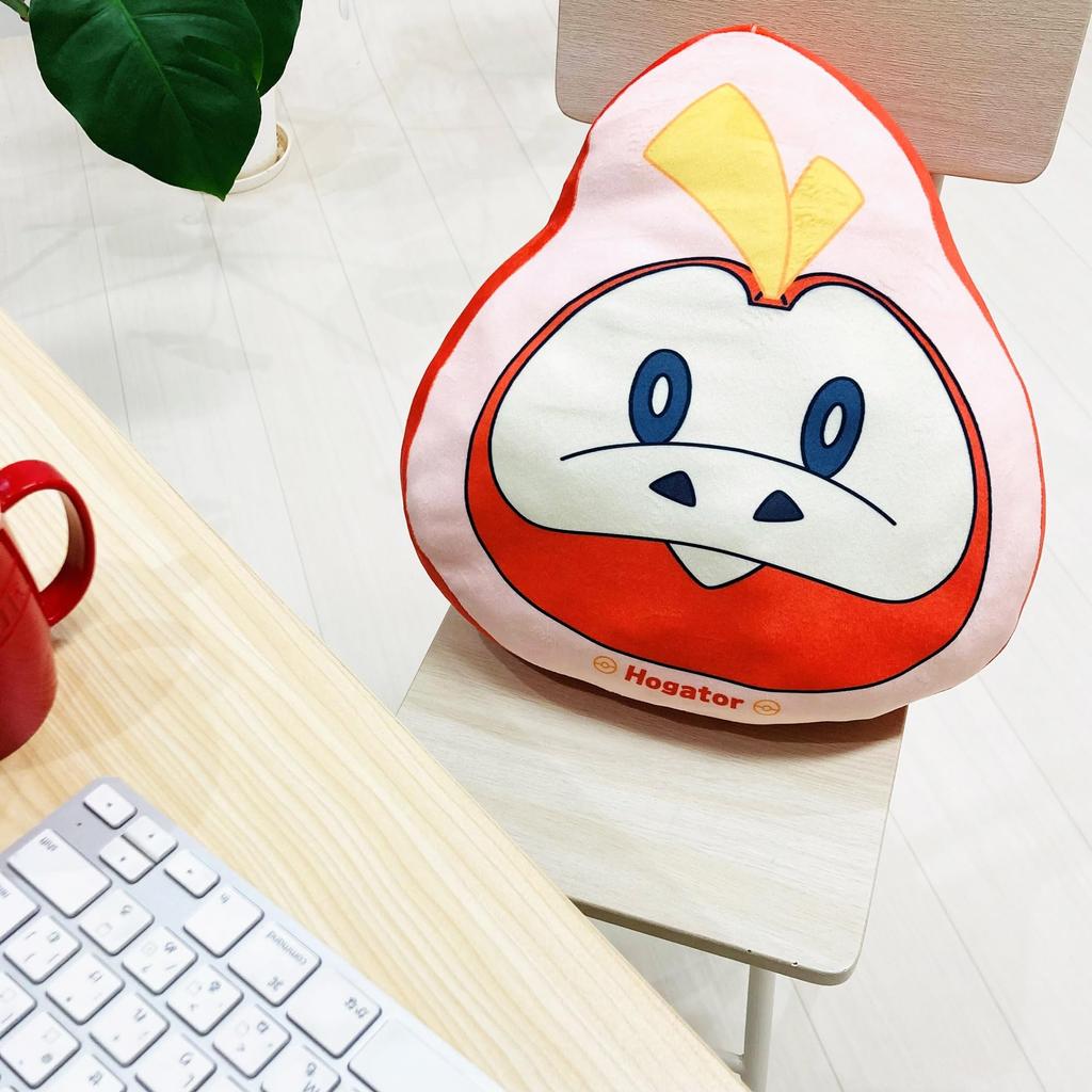 MORIPiLO Pokemon Cushion Hogator 30x25x8cm Character Goods Hugging Pillow Plush Pokemon Red Morishita 4621545