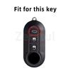 3 Buttons Tpu Shell Fob Auto Accessories Car Flip Key Case Cover Keyless For Fiat Ducato 500 500L Panda Grande Punto Lancia Musa