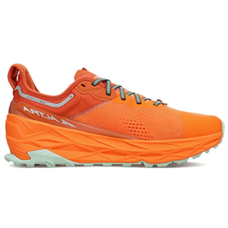 Altra Olympus 5 Trail Running Shoes Men Sneakers Orange AL0A7R6P880