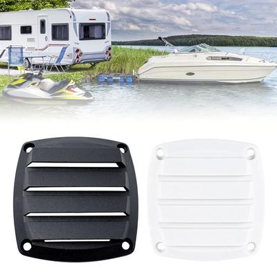 Square Louvered Ventilator Grille Strong Wind Grill Ventilation Ducting Marine Boat Air Vent  Boat