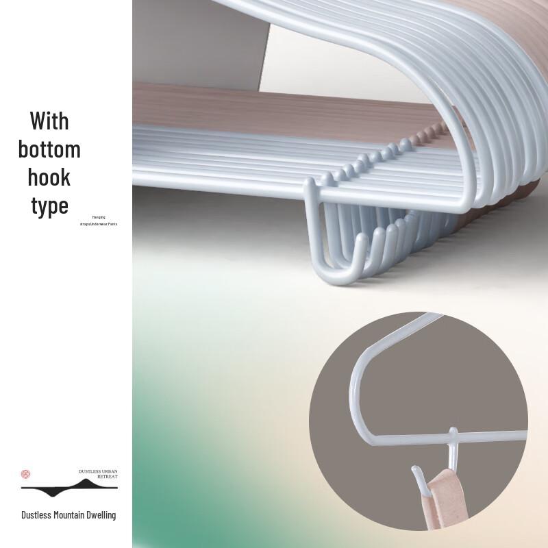 Foojo Non-Slip & Non-Marking Dip-Coated Hangers