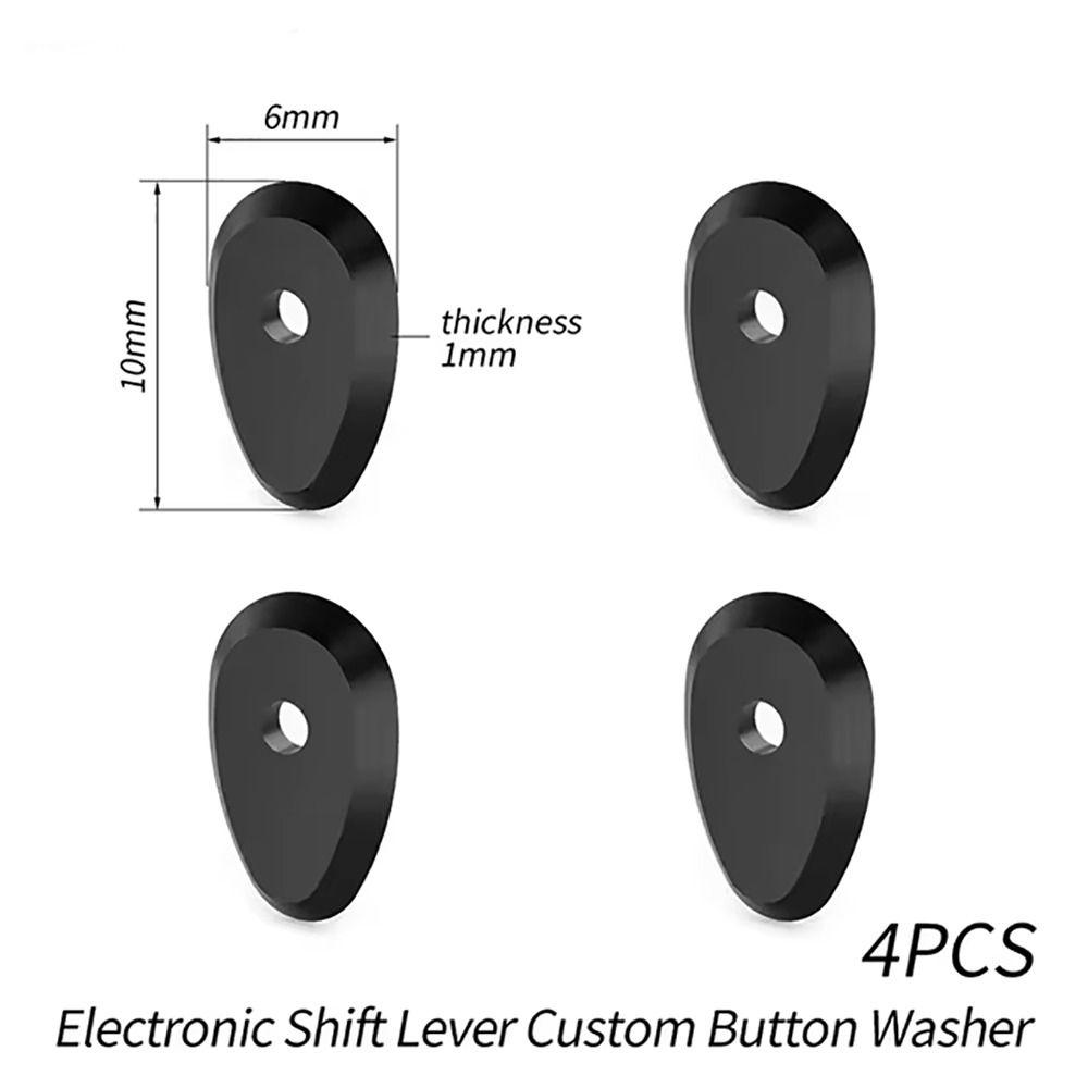 4pcs DIY 3D Printed Bike Shift Lever Washer Universal DIY Di2 Button Washer Custom for Shimano UT8170 / DA9270