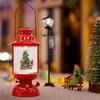 Christmas Clearance Lighted Lantern Snow Boxes,Snowman Lamp for Decoration, 3 AA Battery or
