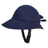 Women's Knot with Sun Hat UV Bow Ponytail Hole Summer Beach