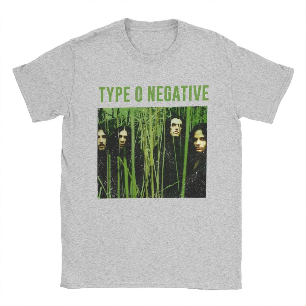 Type O Negative Men T Shirt Novelty Tees Short Sleeve Crew Neck T-Shirts 100% Cotton 4XL 5XL 6XL Tops