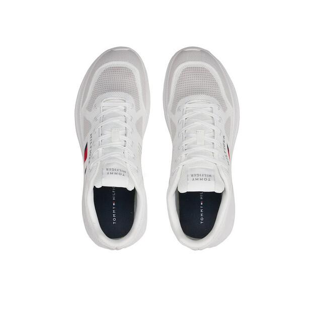Мужские кроссовки Tommy Hilfiger Modern runner knit evo ess fm0fm05245 белые