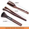Solid Wood Tea Scoop for Gongfu Tea Ceremony - Small Tea Shovel Spoon for Serving and Dividing Tea.