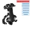 Shockproof Motorcycle Phone Holder with Battery Second Lock and Zero Jitter Eight Claws for Navigation