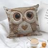 Pillow Cover Squealing Goat Donkey Rabbit Puppy Alpaca Print Cushion Case Sofa Bed Pillowcase Bedroom Dorm Home Decor
