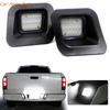 Y4UA 6000K White LED License Plate Lights Set Waterproof LED Light High Brightness License Lamp Car Spare Part for Car 1500