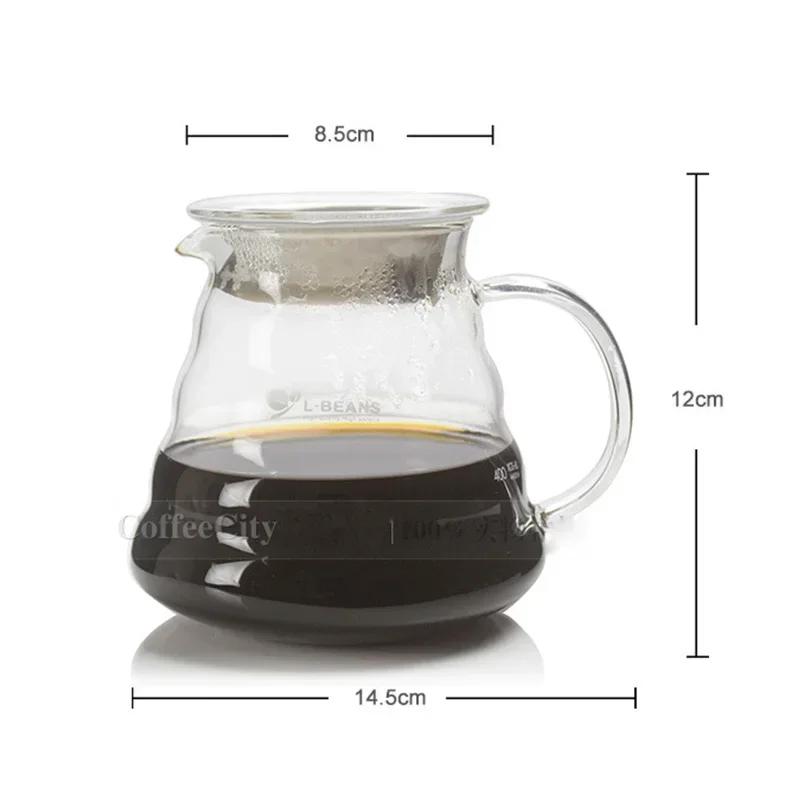 Coffee Station Accessories, Pour Over Coffee Stand(Adjustable, Brass Walnut Holder, Base), Glass Dripper Filter Cup, Pot