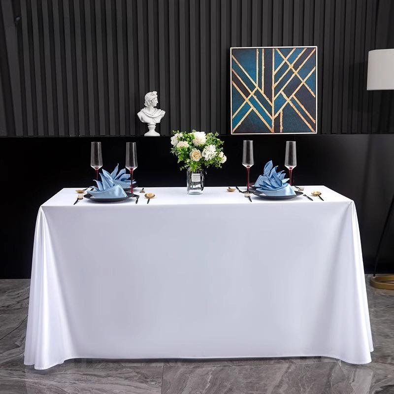 Light Luxury and Simple Tablecloth for Weddings Banquets Hotels Rectangular and Wear-resistant Suitable for Multiple Scenarios