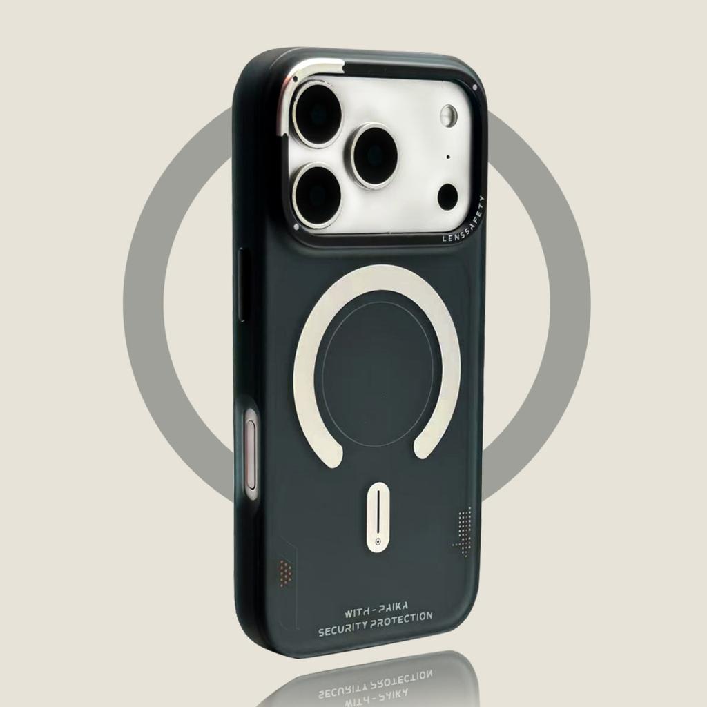 Applicable to iPhone17promax graffiti matte magnetic mobile phone case Apple 16 tide brand skin feeling all-inclusive protective case