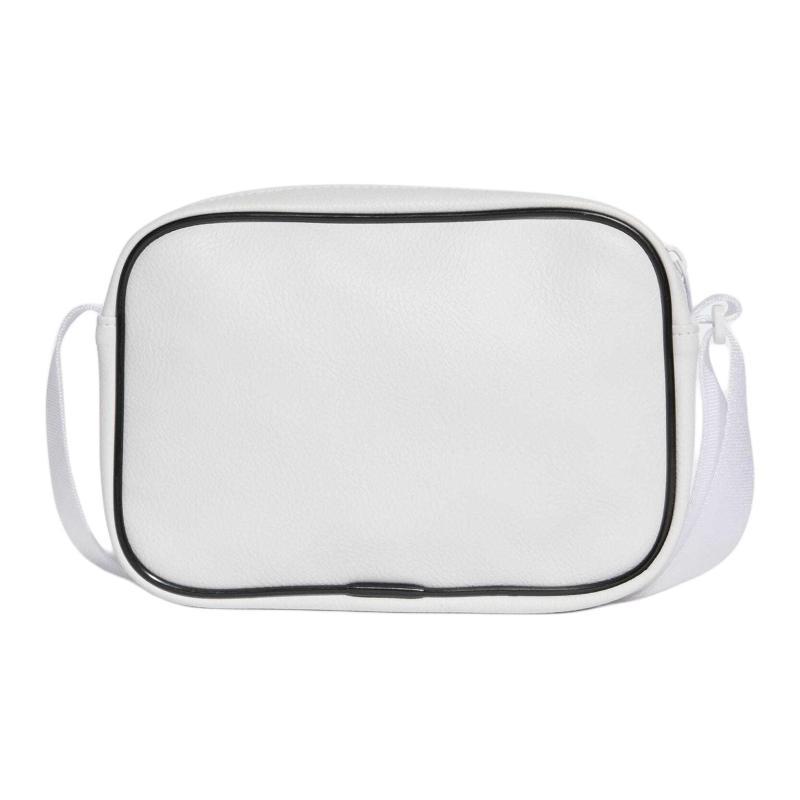 Adidas Originals ADICOLOR Polyurethane Shoulder Bag, Crossbody Bag Mini Unisex White Adidas IX7484