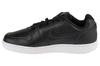 Nike W Ebernon Low, schwarze Damen Sneaker