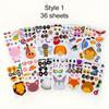 3648Pcs Face Changing Stickers Children Concentration Handmade Diy Sticker Waterproof Adhesive Birthday Gifts For Boy Girl Tmz