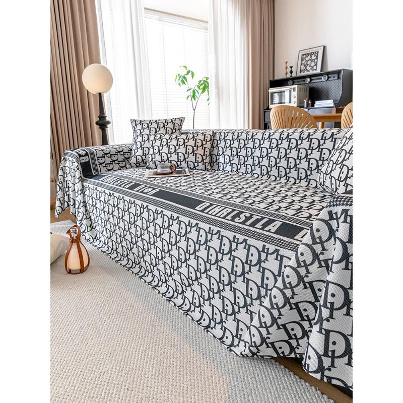 Sofa Cover Cloth Non-Slip All-Inclusive Sofa Towel Summer Sofa Seat Cushion for Summer Sofa Cushion Summer