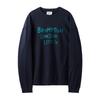 BROMPTON LONDON Lettering Graphic Sweatshirt - D/Navy (P243Usw402)