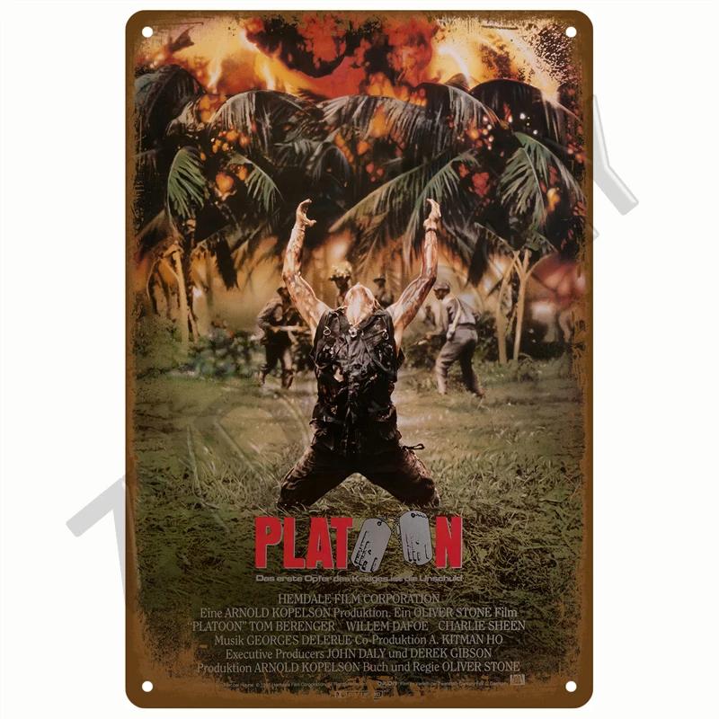 Heimkino Klassisches Blechschild Retro Filme Metallschild Vintage Platte Bar Club Für Wanddeko Kunst Dekorativ Alte Filmplakette Poster