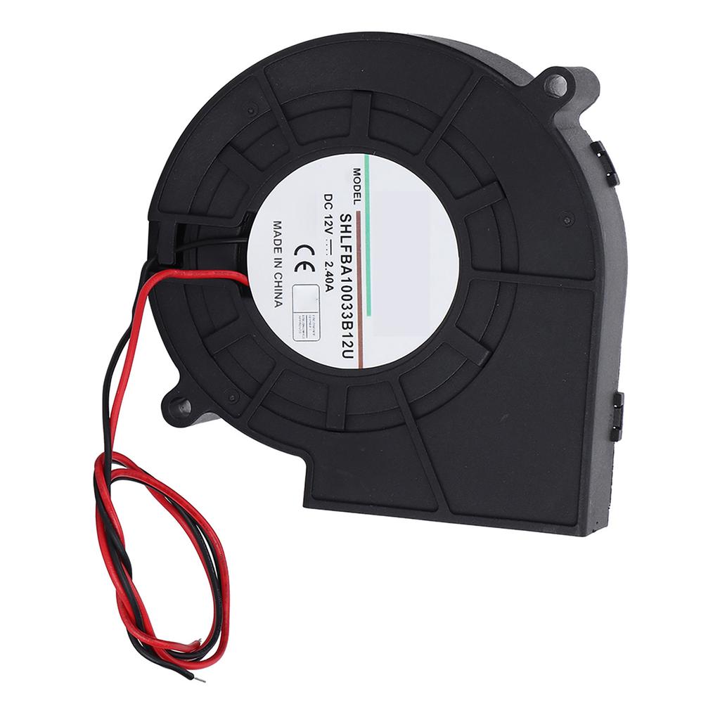 Double    Blower Cooling Fan for Picnic Camping Heating Equipment Barbecue 12V 2.4A