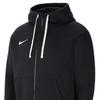 Nike Park Fleece Full-Zip Hoodie, Mens black Sweatshirt