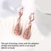 2pcs Water Drop Earring Dress Pendant Ear Dangle Fashion Accessory Hanging Decor Earrings Pendants Festival Gift