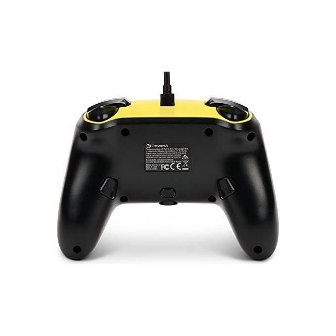 Manette Filaire Améliorée Powera pour Switch - Pokémon : Pikachu Arcade